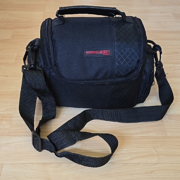 Precision Design Black Camera Bag Camera Case 9"×8"